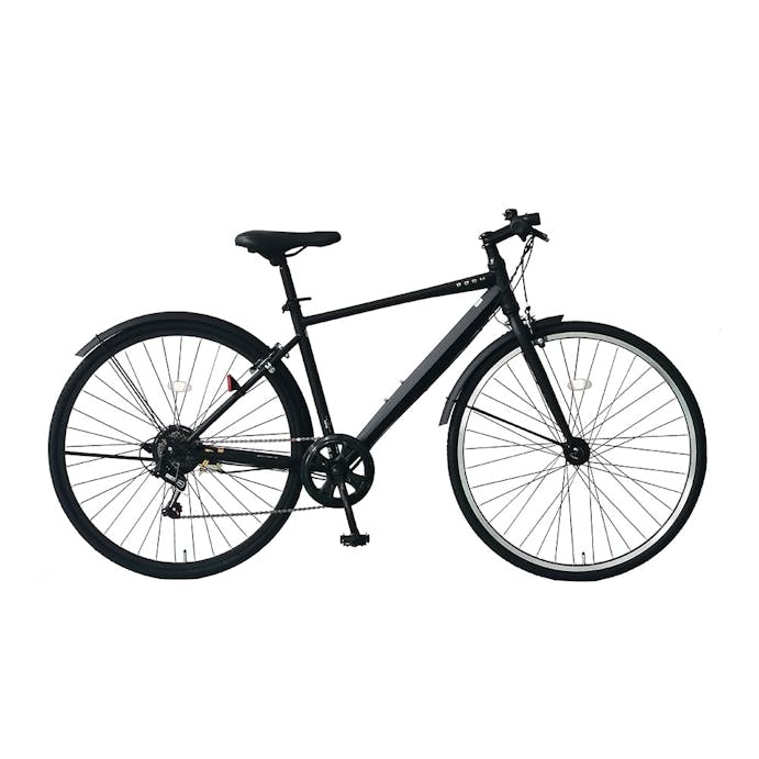 【自転車】《シナネンサイクル》HDカバロネオアーバンクロス 700C 外装6段変速 ブラック