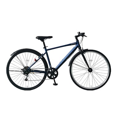 【自転車】《シナネンサイクル》HDカバロネオアーバンクロス 700 外装6段 ネイビー