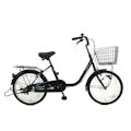 【自転車】《シナネンサイクル》軽快プレストミニ2LED HD 20インチ ブラック