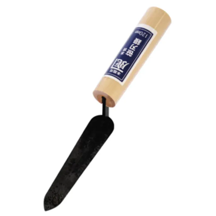 金鹿工具製作所 本焼笹刃鏝 120mm