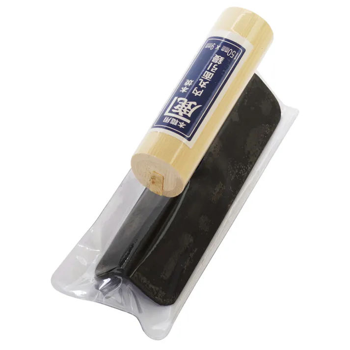 金鹿工具製作所 本焼内丸面引鏝 150×9mm