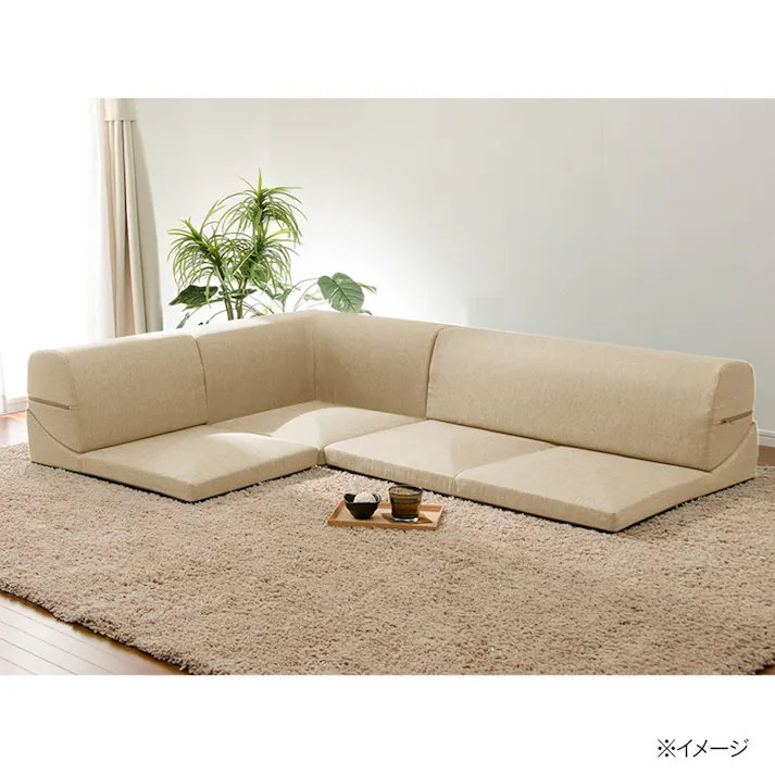 【通常WEB価格19800円】カバーリングコーナーソファ3点 A573-560【別送品】