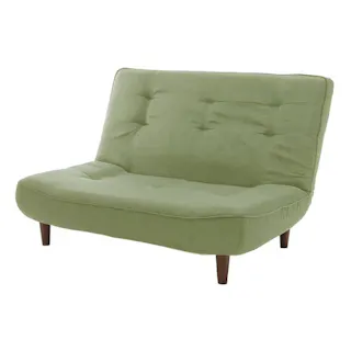 2人掛けハイバックソファー ファブリック生地 A40P-583GRN【別送品】