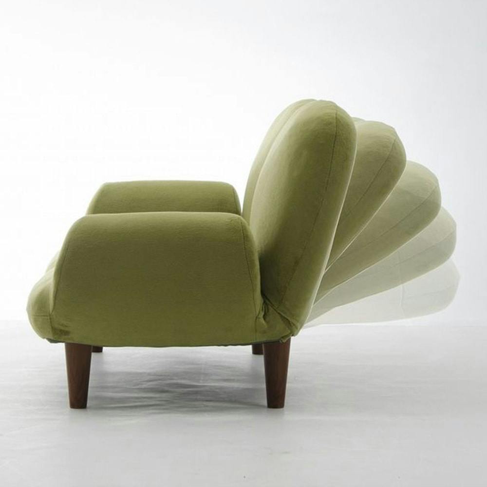 オンライン限定】肘付きローソファー A616-266BR【別送品】 | ソファー