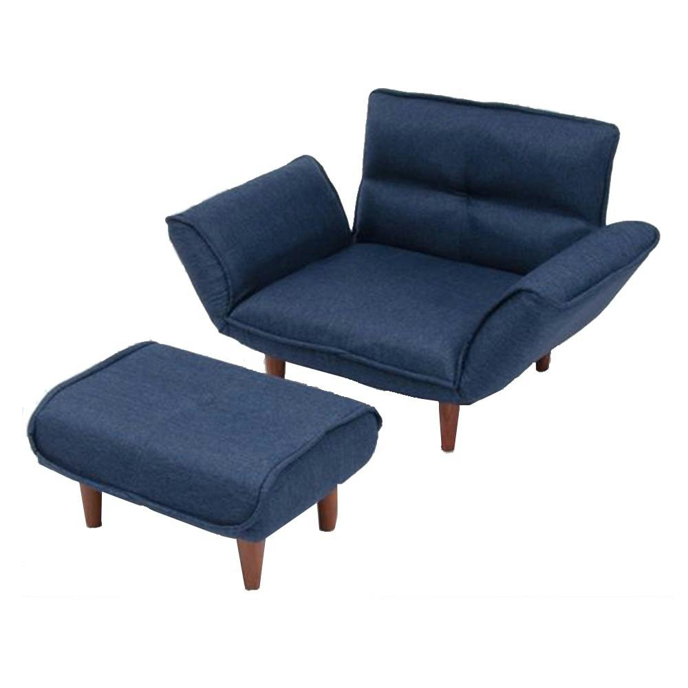 通常WEB価格7980円】オットマン ファブリック生地 584NV【別送品