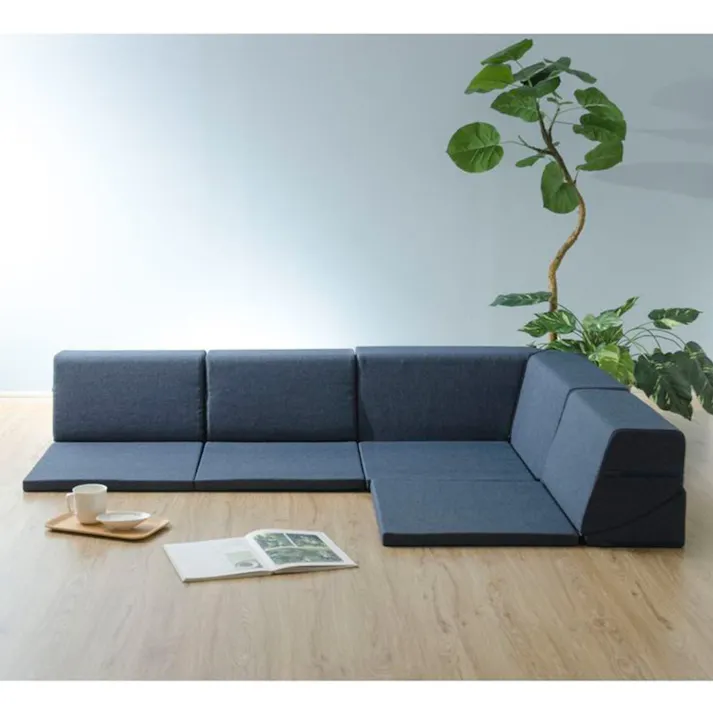 【オンライン限定】コーナーソファー 4点セット A821-626BL【別送品】