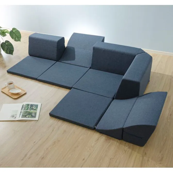 【オンライン限定】コーナーソファー 4点セット A821-626BL【別送品】
