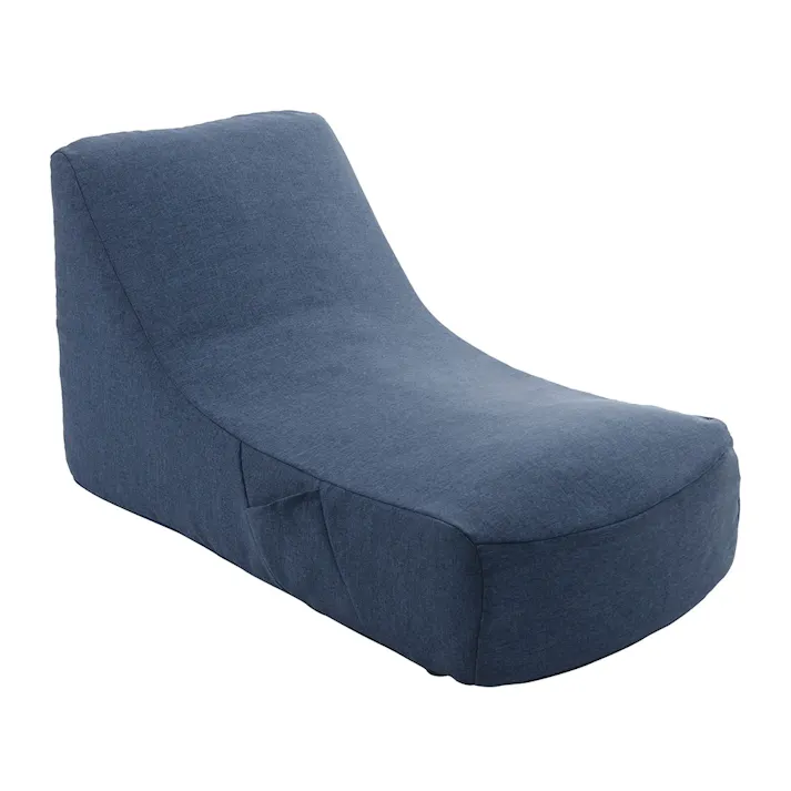 洗濯可 ふわふわチェア ブルー【別送品】