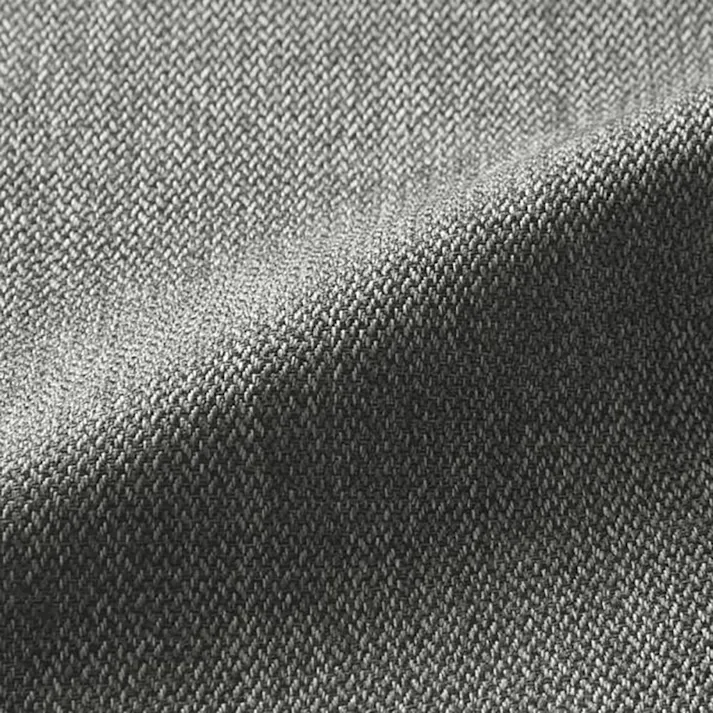 2人掛けカウチソファーファブリック生地 GRY【別送品】