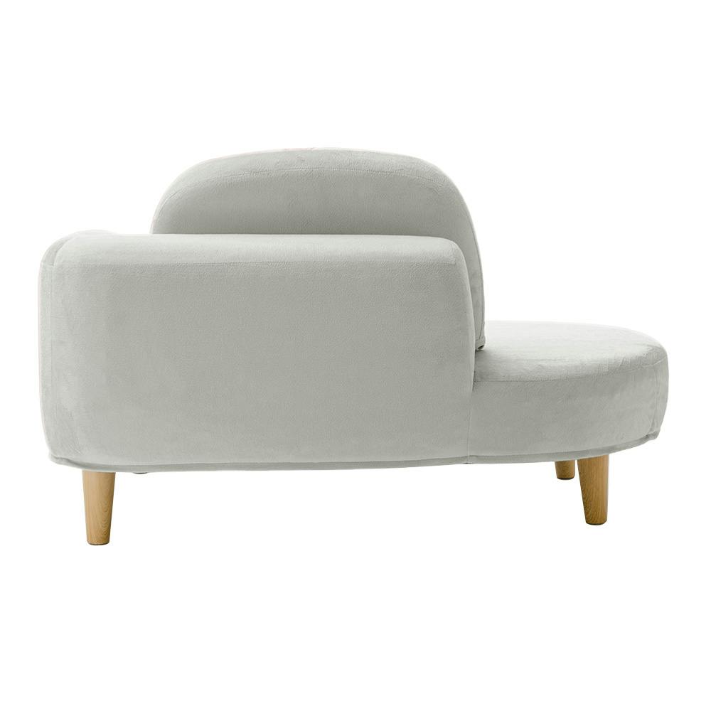 オットマン付きカウチソファ グレー【別送品】 | ソファー・オットマン