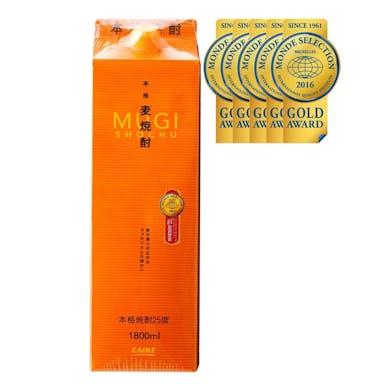 カインズ 本格麦焼酎 25度 1800ml