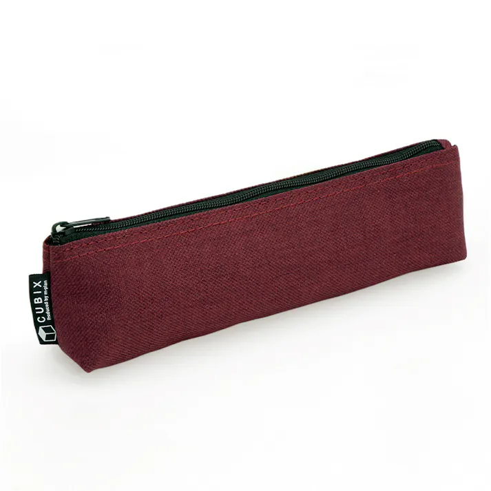 エムプラン ペンケース ミニエレガント レッド