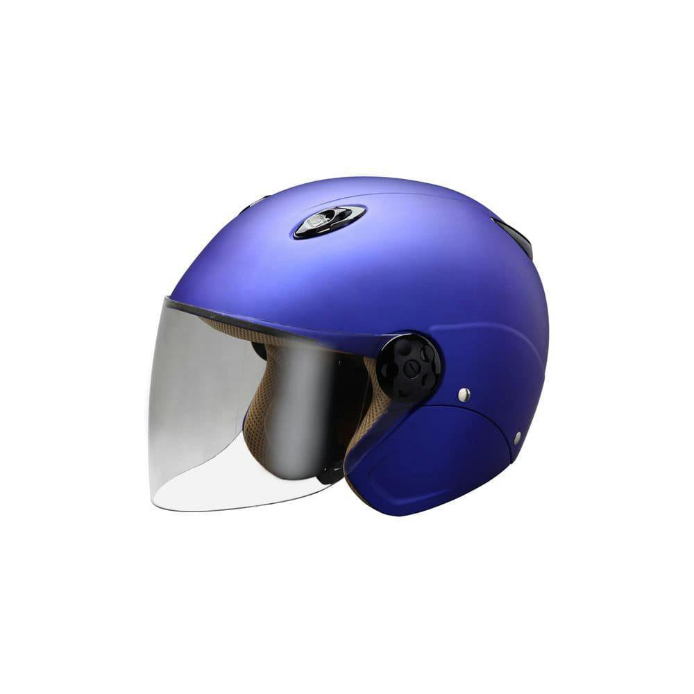 ユニカー工業 MATTEDセミジェットヘルメット マットブラック BH
