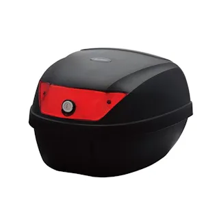 ユニカー工業 バイク用リアボックス S 24L ブラック BG-061