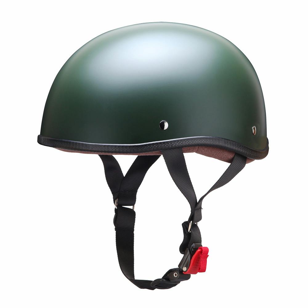 ユニカー工業 MATTEDダックテールヘルメット マットグリーン BH-50GR