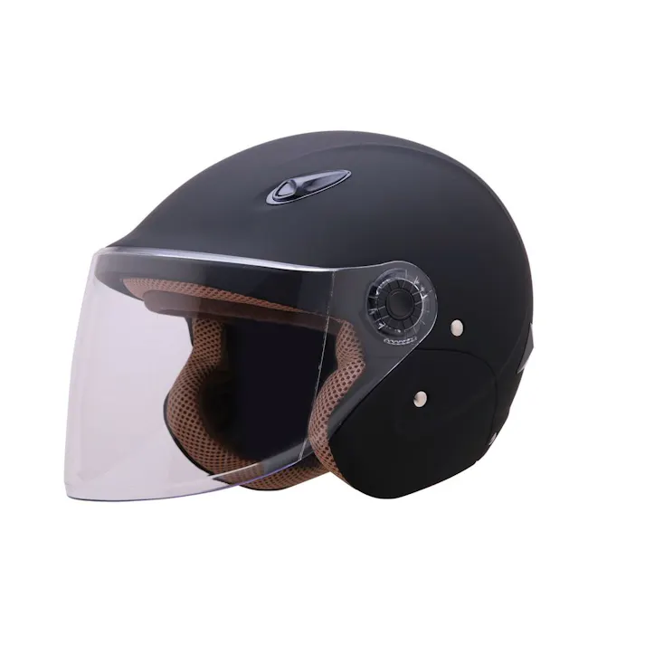 ユニカー工業 MATTED セミジェッドスタイルヘルメット マットブラック BH54K