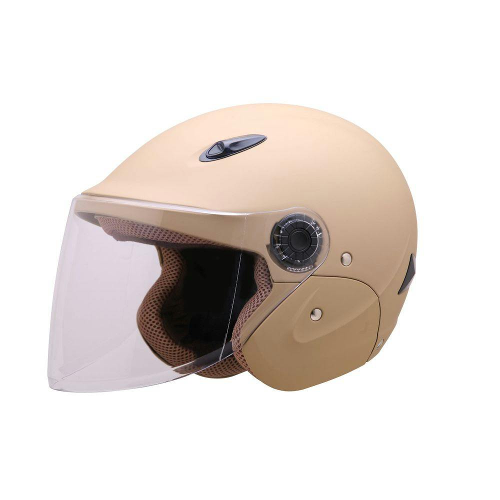 ユニカー工業 MATTED セミジェッドスタイルヘルメット マットベージュ BH54BE