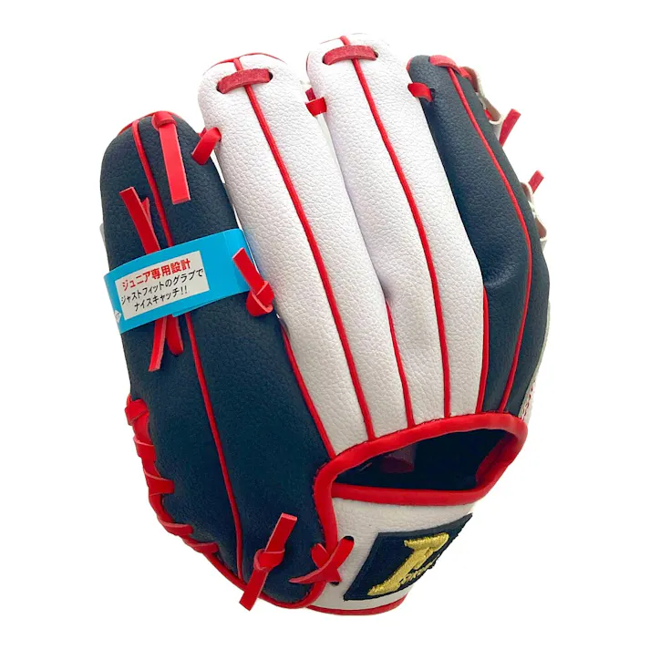 SAKURAI ファルコン 軟式少年用グラブ オールラウンド用 ホワイト×レッド FG-1208
