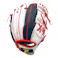 SAKURAI ファルコン 軟式少年用グラブ オールラウンド用 ホワイト×レッド FG-1208