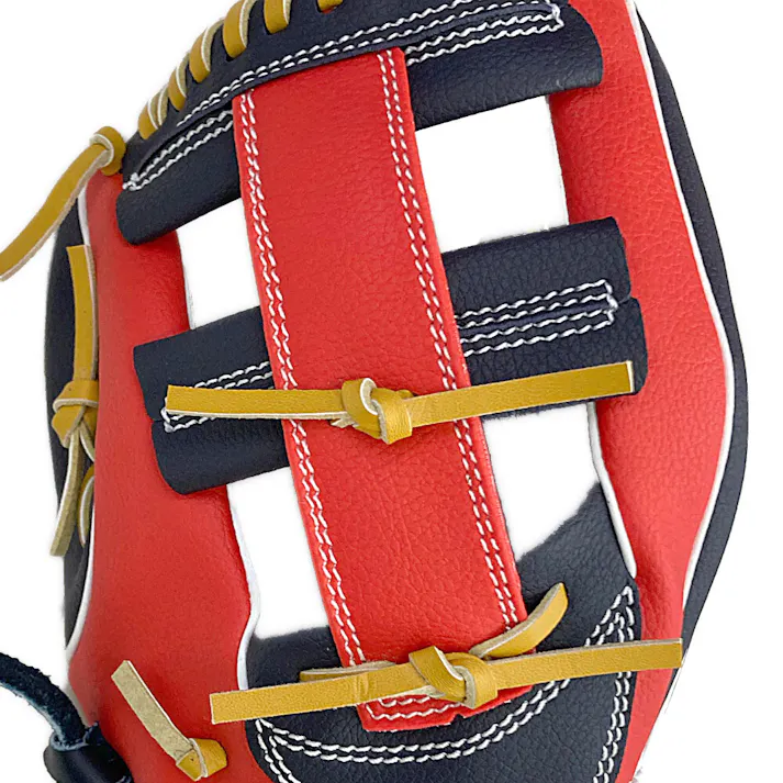 SAKURAI ファルコン 軟式一般用グラブ オールラウンド用 左投げ用 ネイビー×レッド FG-5718RH