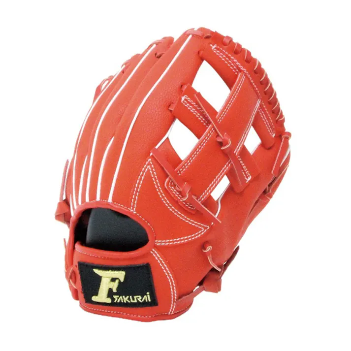 SAKURAI ファルコン 軟式一般用グラブ オールラウンド用 レッド FG-5713
