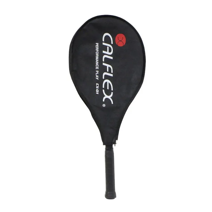 SAKURAI カルフレックス 一般用アルミ硬式テニスラケット ブラック×グリーン CX-01BK