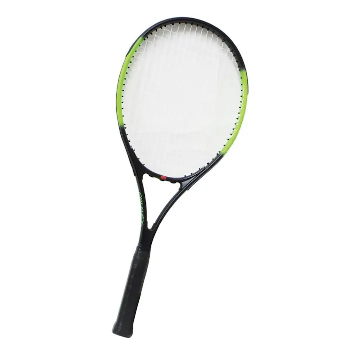 SAKURAI カルフレックス 一般用アルミ硬式テニスラケット ブラック×グリーン CX-01BK