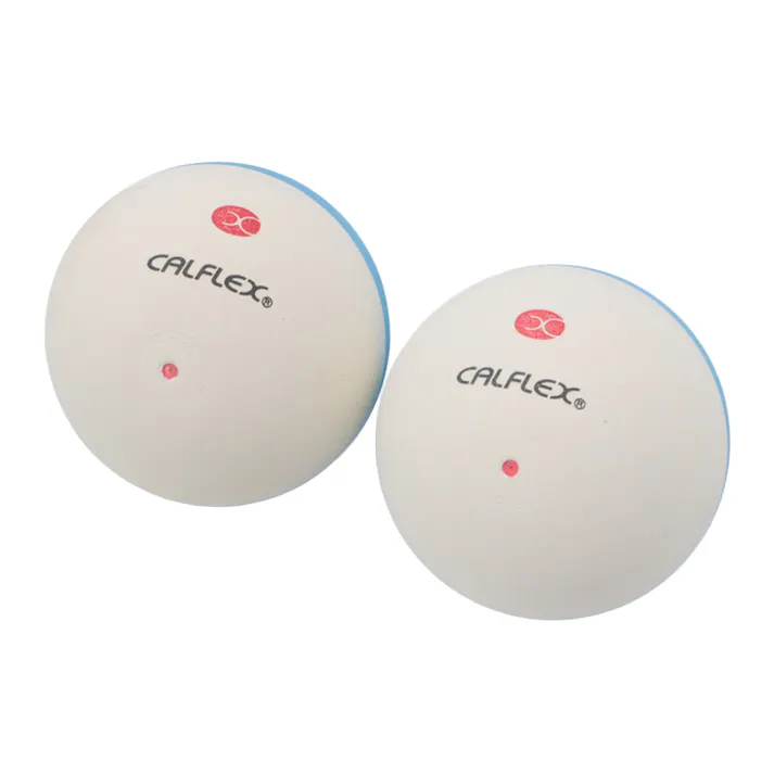 SAKURAI カルフレックス セーフティバルブソフトテニスボール ホワイト×ブルー CLB-402 2球入