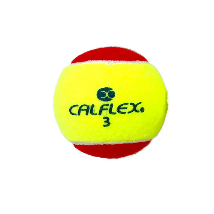 SAKURAI カルフレックス 硬式テニスボール ステージ3 イエロー×レッド LB-490 2球入