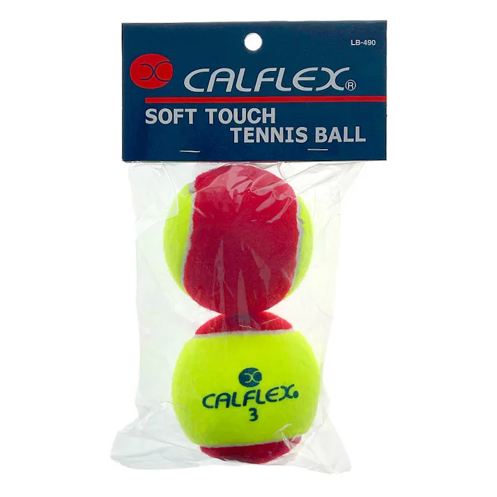 SAKURAI カルフレックス 硬式テニスボール ステージ3 イエロー×レッド LB-490 2球入