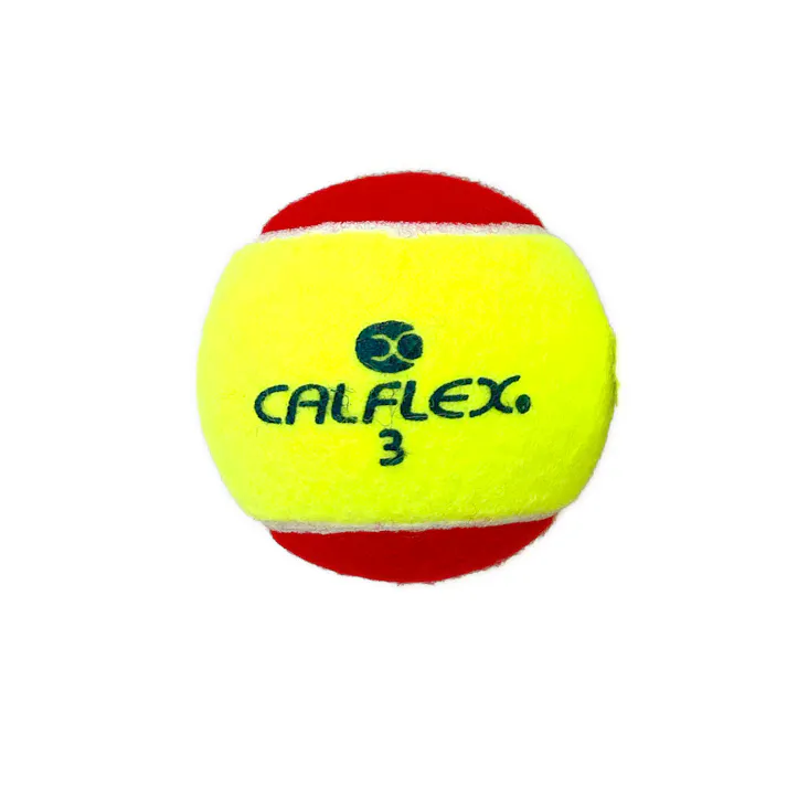 SAKURAI カルフレックス 硬式テニスボール ステージ3 イエロー×レッド LB-490 2球入