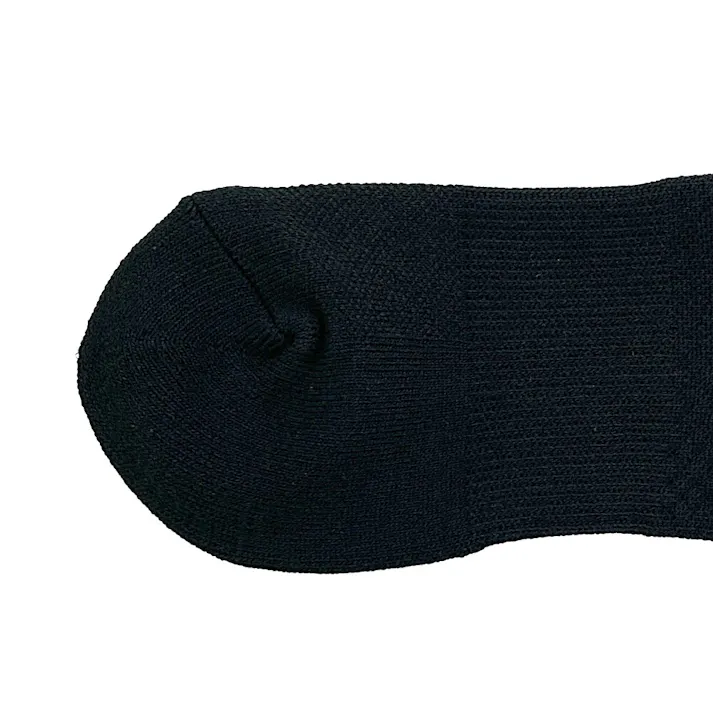 C.IFMC オーガニックコットン 婦人 ブラック 22cm-25cm