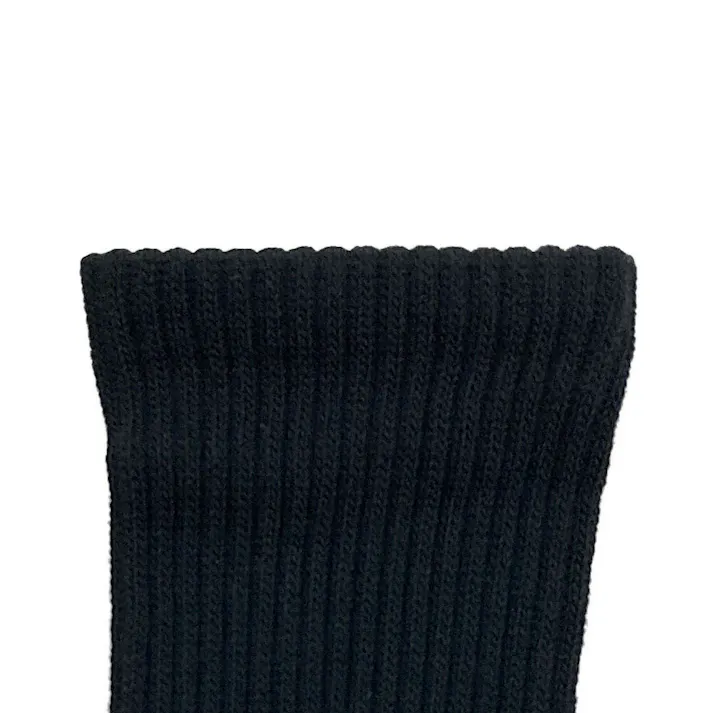 C.IFMC オーガニックコットン 紳士 ブラック 25.0cm-27.0cm