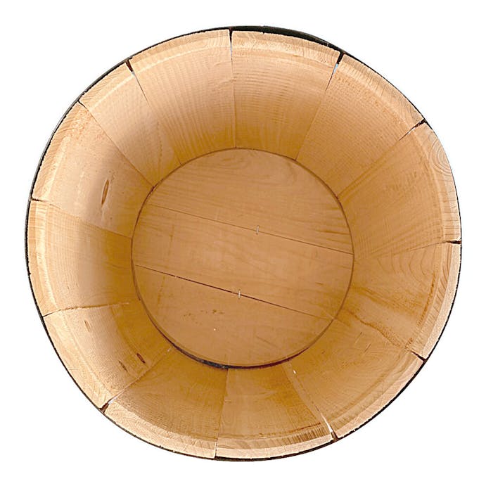 上野木材 豆樽CP-0(白木)径280丸×H330mm