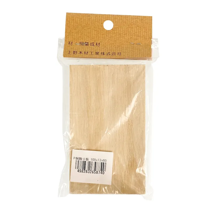 桐集成 飾台 幅60mm 長さ100mm 厚さ13mm