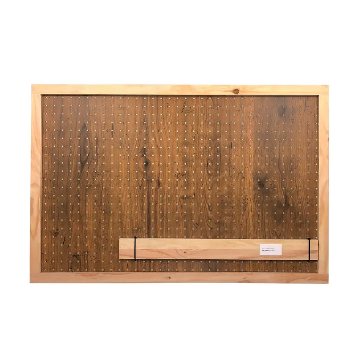 枠付有孔ボード ブラウン 幅600mm 長さ900mm