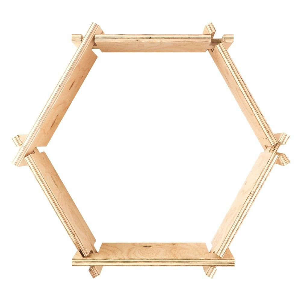 六角ラック L 6枚セット 建築資材・木材 ホームセンター通販【カインズ】