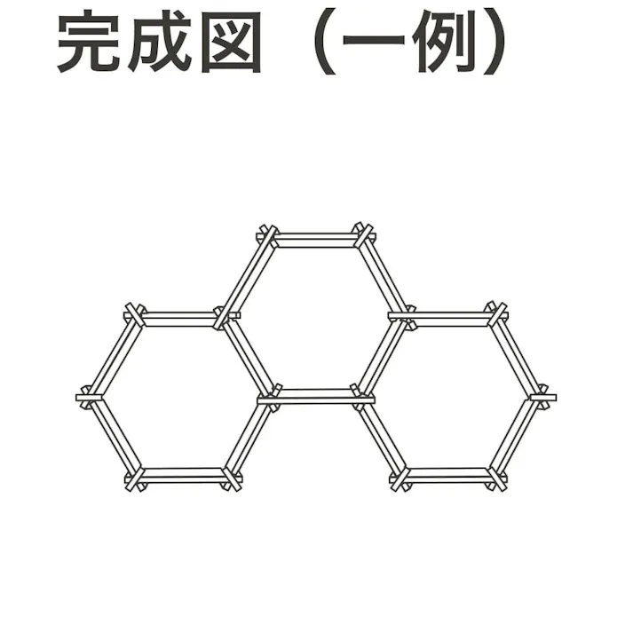 カインズ 六角形ラック ミニ 16枚セット