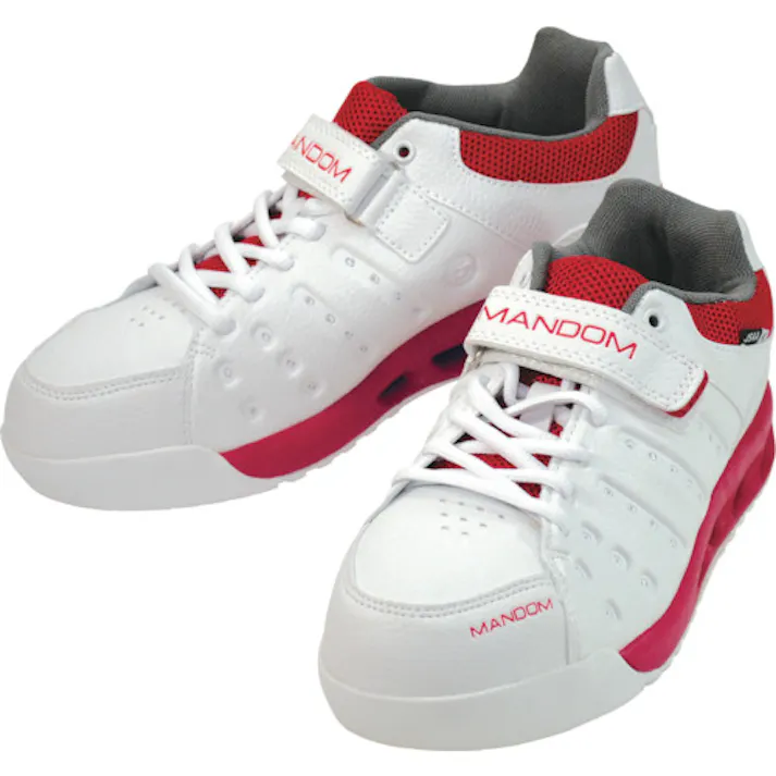 【CAINZ-DASH】丸五 マンダムセーフティー#737 ホワイト 27.5cm MNDM737-WH-275【別送品】