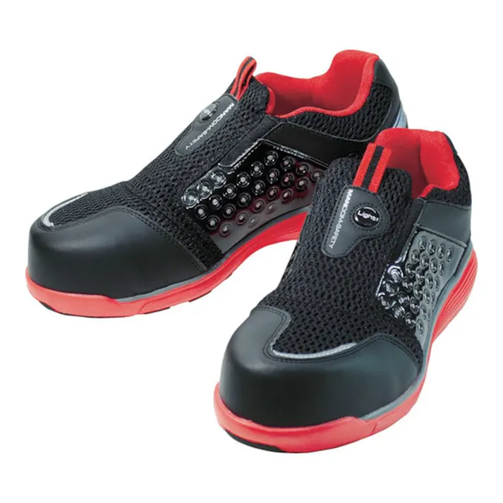 マンダムセーフティー#767 レッド/ブラック 28.0cm MNDM767RBK280