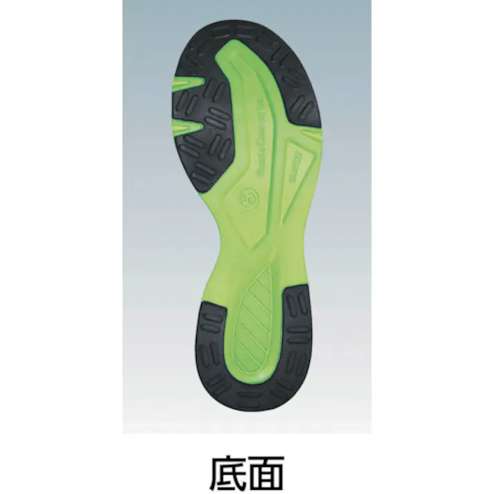 【CAINZ-DASH】丸五 マンダムセーフティー#767 ライム/グレー 27.5cm MNDM767-L/G-275【別送品】