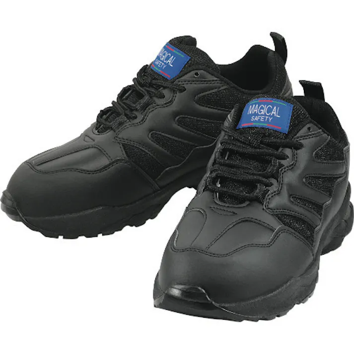 【CAINZ-DASH】丸五 マジカルセーフティー#600 ブラック 24.5cm MGCL600-BK-245【別送品】