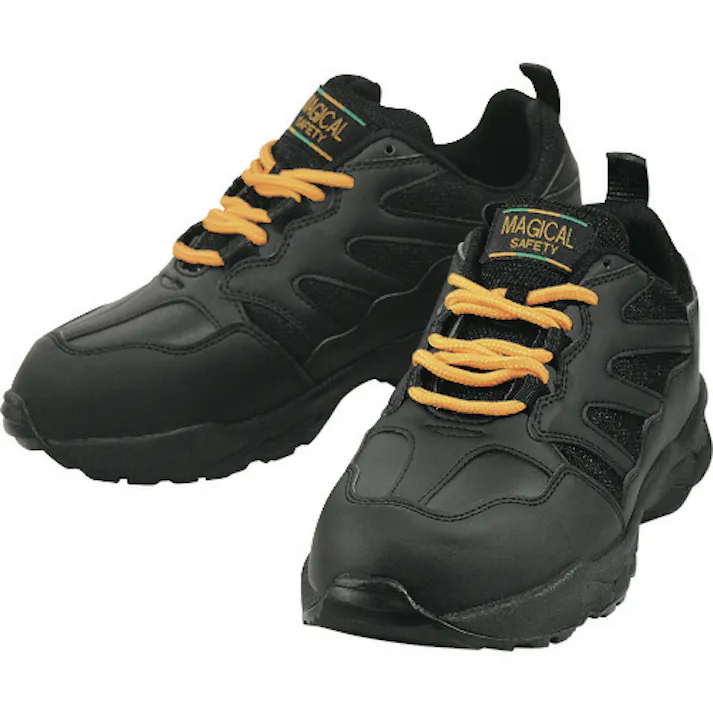 【CAINZ-DASH】丸五 マジカルセーフティー#630 ブラック/ブラック 24.5cm MGCL630-BK/BK-245【別送品】