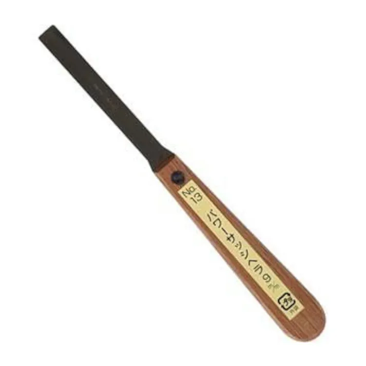 カネキ 木柄パワーサッシヘラ 9mm No13