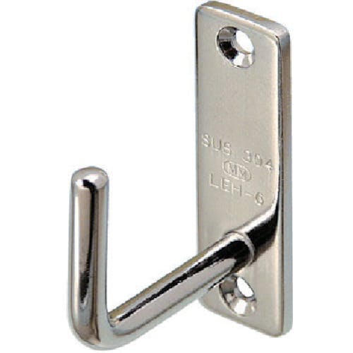 水本機械製作所 ステンレス ロングアイフック 30mm×120mm 使用荷重0.29kN LEH-10 フック(荷役金具) 水本機械製作所 ステンレス ロングアイフック 30mm×120mm 使用荷重0.29kN LEH-10 フック(荷役金具)