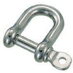 水本機械製作所 ステンレス ネジシャックル 呼び19mm ねじ径W3/4 SP-19 シャックル(荷役金具) 水本機械製作所 ステンレス ネジシャックル 呼び19mm ねじ径W3/4 SP-19 シャックル(荷役金具)