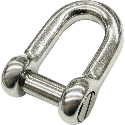 水本機械製作所 ステンレス 沈みシャックル 呼び13mm 使用荷重4.9kN CS-13 シャックル(荷役金具) 水本機械製作所 ステンレス 沈みシャックル 呼び13mm 使用荷重4.9kN CS-13 シャックル(荷役金具)