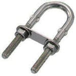 水本機械製作所 ステンレス Uボルト(レギュラータイプ) 内幅29mm 使用荷重0.49kN UB-6 Uボルト 水本機械製作所 ステンレス Uボルト(レギュラータイプ) 内幅29mm 使用荷重0.49kN UB-6 Uボルト