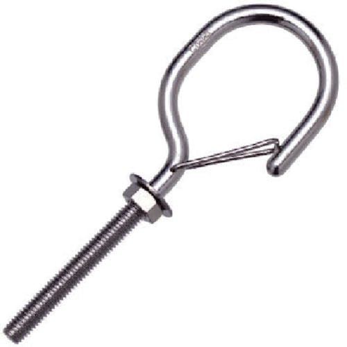 水本機械製作所 ステンレス ネットフック フック長さ63mm 使用荷重:0.12kN NF-6 フック(荷役金具) 水本機械製作所 ステンレス ネットフック フック長さ63mm 使用荷重:0.12kN NF-6 フック(荷役金具)