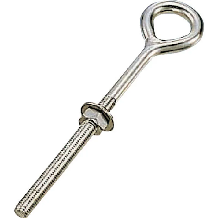 【CAINZ-DASH】水本機械製作所 ステンレス ウルトラロングアイボルト(ブネジ) 捻子径W-1/2 A-341【別送品】